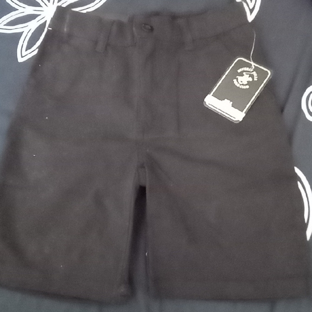 Beverly Hills Polo Club Kids Black Shorts